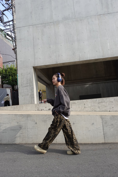 【追加予約!1月中旬~下旬発送予定】レオパードボリュームパンツ